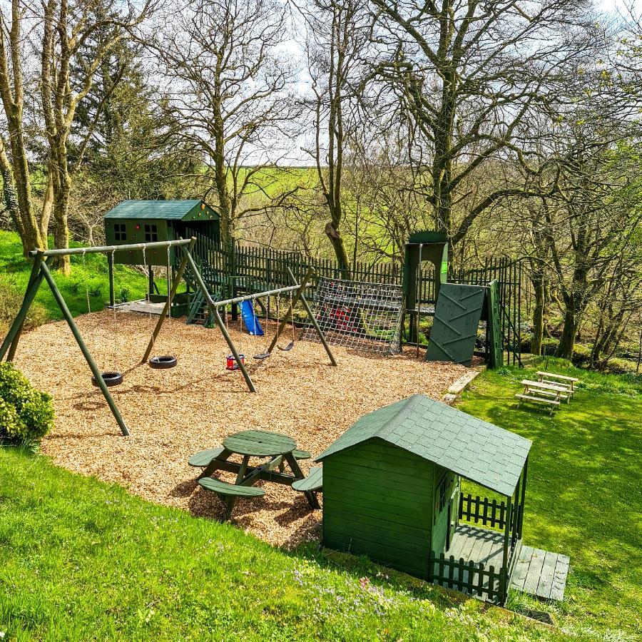 Ta Mill Cottages & Lodges - Meadowview Chalet 1 ローンソン エクステリア 写真