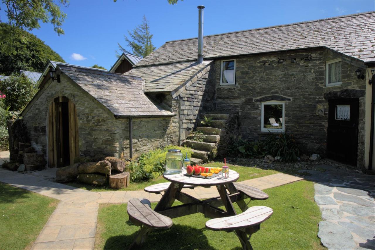 Ta Mill Cottages & Lodges - Meadowview Chalet 1 ローンソン エクステリア 写真