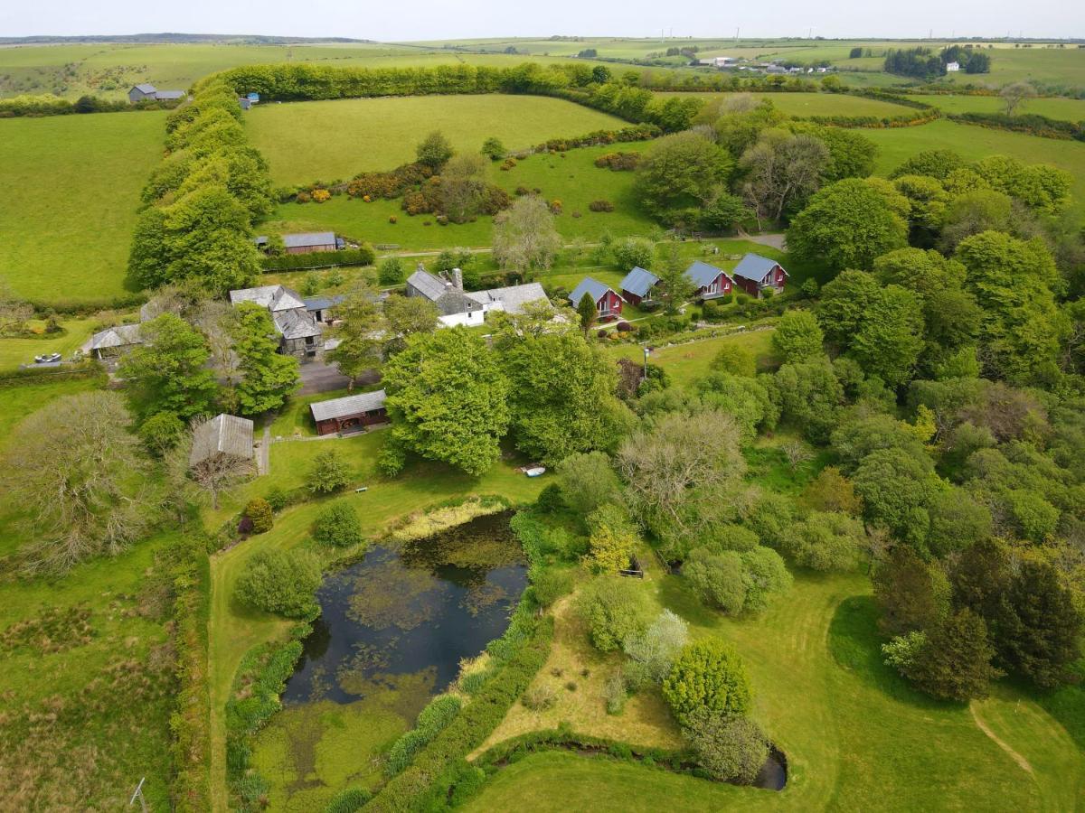 Ta Mill Cottages & Lodges - Meadowview Chalet 1 ローンソン エクステリア 写真